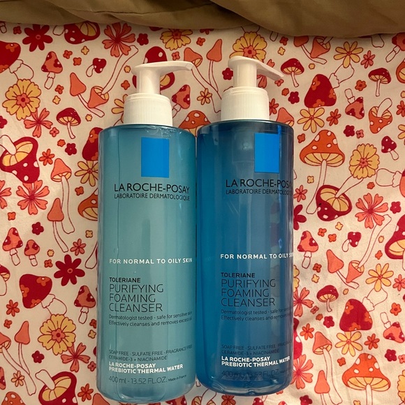 LA ROCHE-POSAY Purifying Foaming Face Wash for Normal to Oily Skin (2 bottles) - Picture 2 of 2